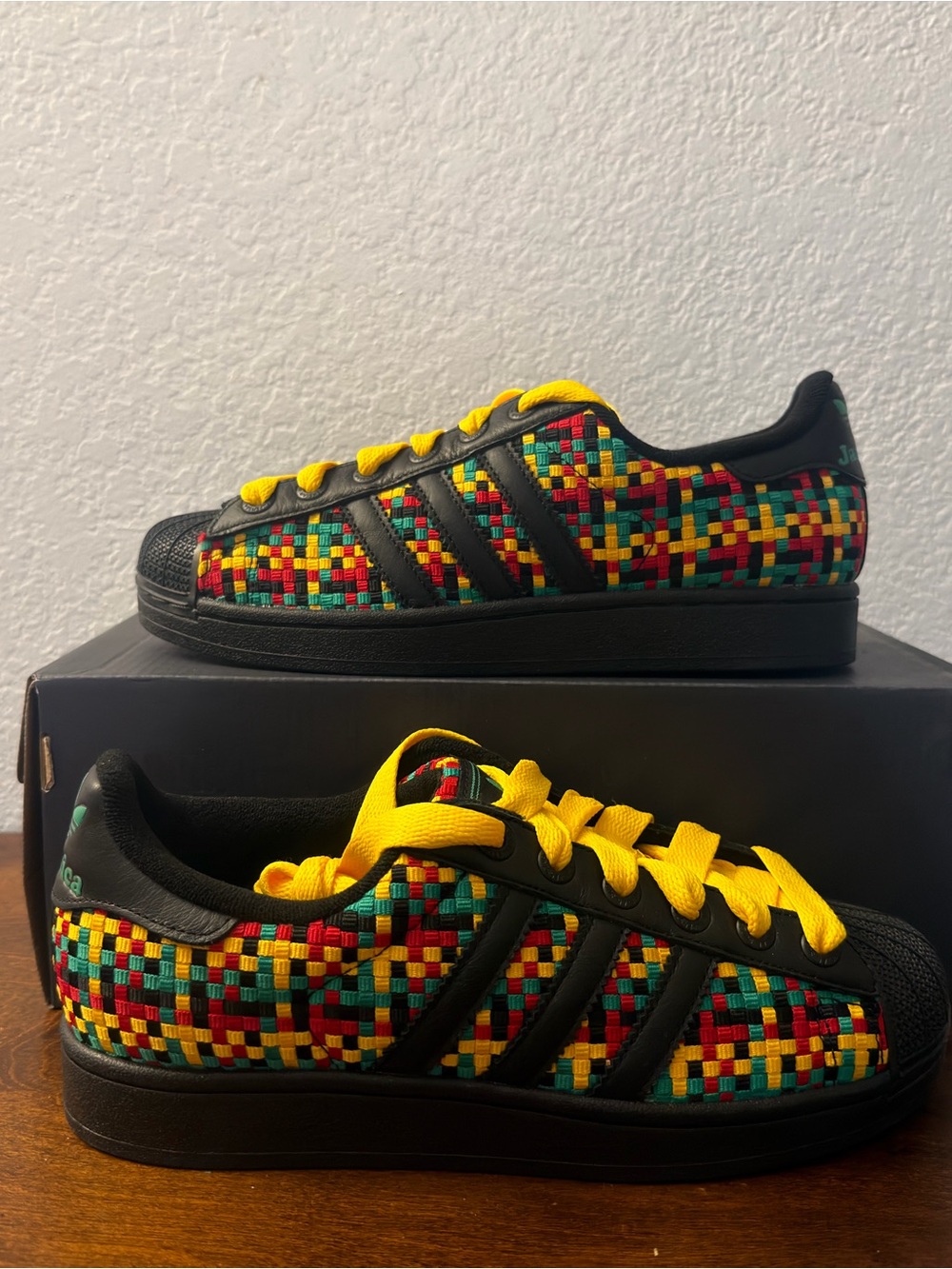 Adidas Superstar II x Bob Marley 'Jamaica' IH9785 Size 7.5
